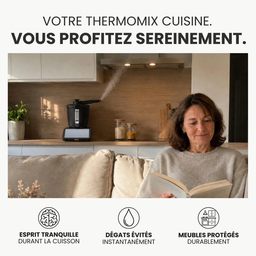 Vapora™ - Protégez vos meubles de la vapeur de votre Thermomix