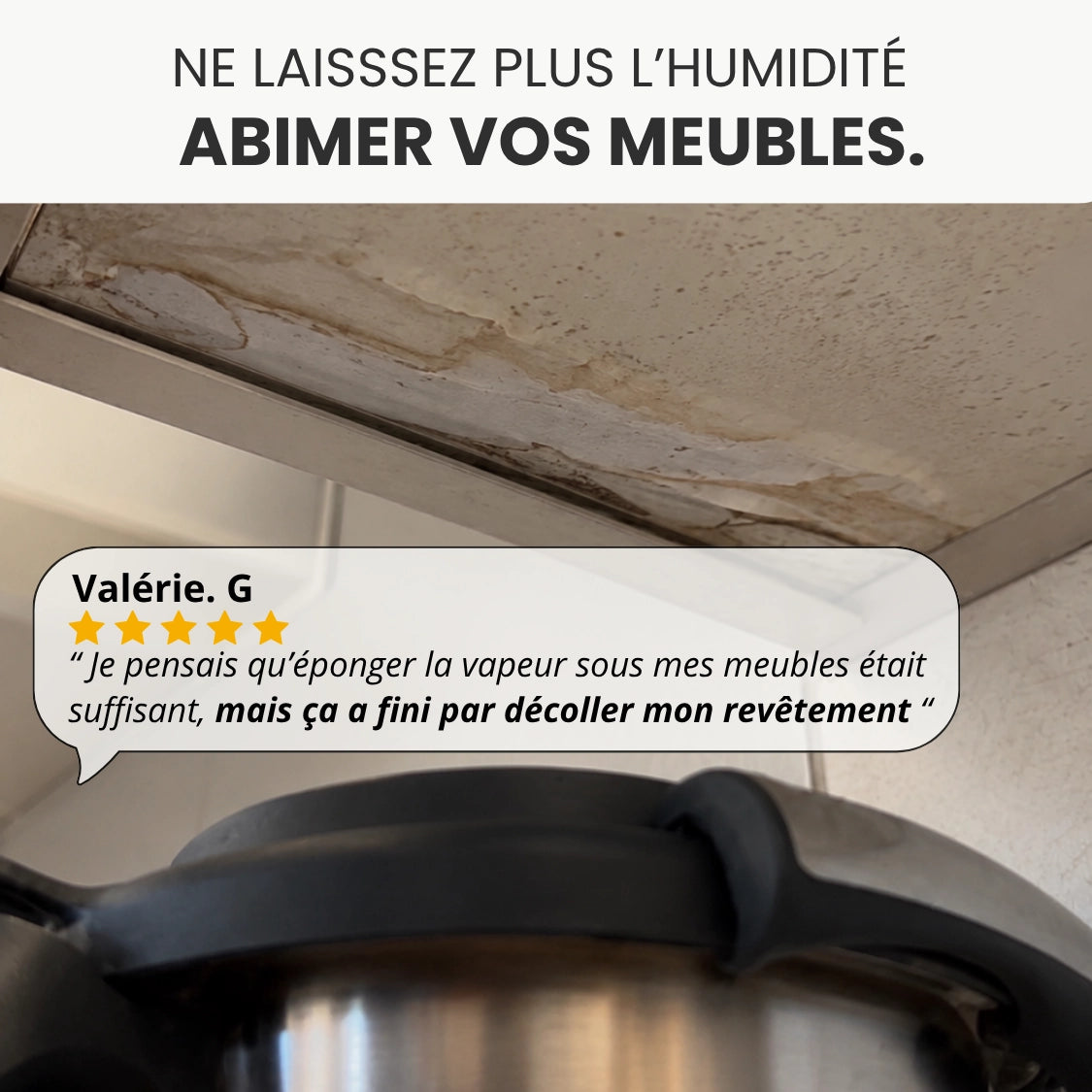Vapora™ - Protégez vos meubles de la vapeur de votre Thermomix