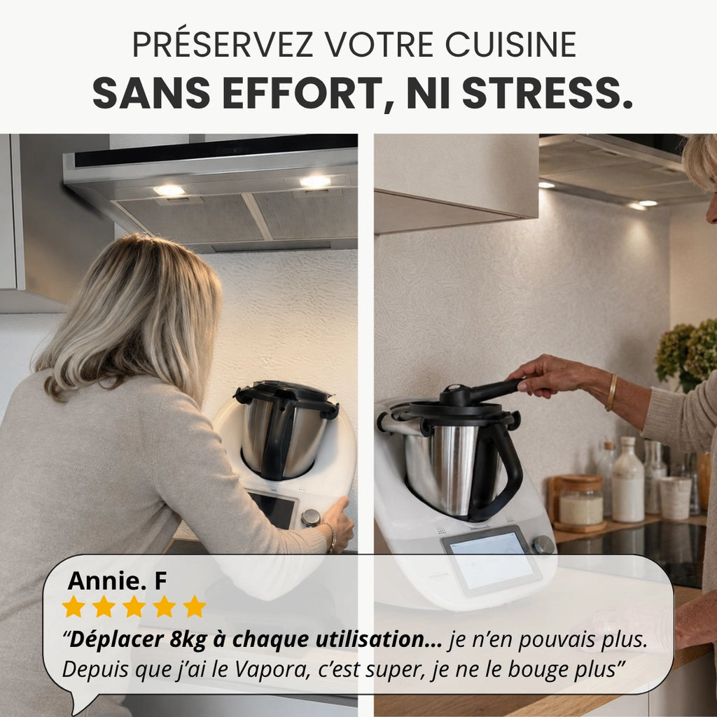 Vapora™ - Protégez vos meubles de la vapeur de votre Thermomix