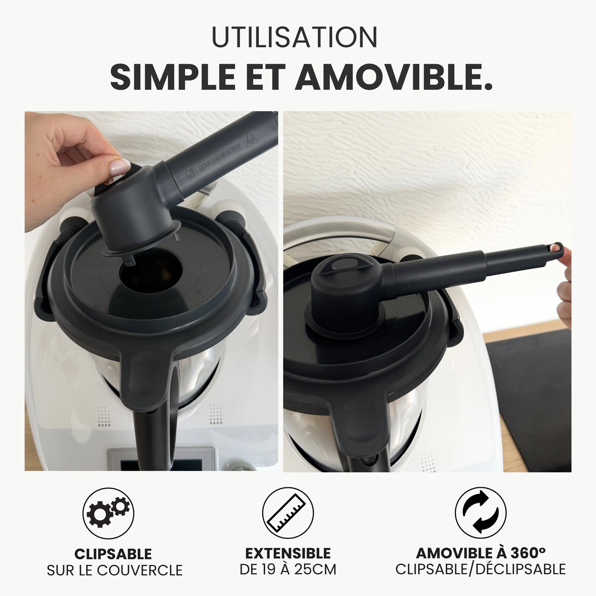 Vapora™ - Protégez vos meubles de la vapeur de votre Thermomix
