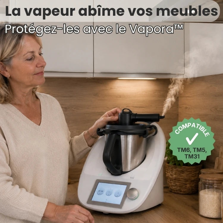 Leema Vapora™ - Protégez vos meubles de la vapeur de votre Thermomix