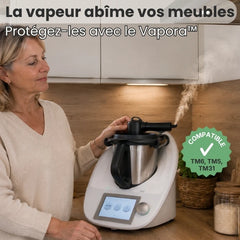 Leema Vapora™ - Protégez vos meubles de la vapeur de votre Thermomix