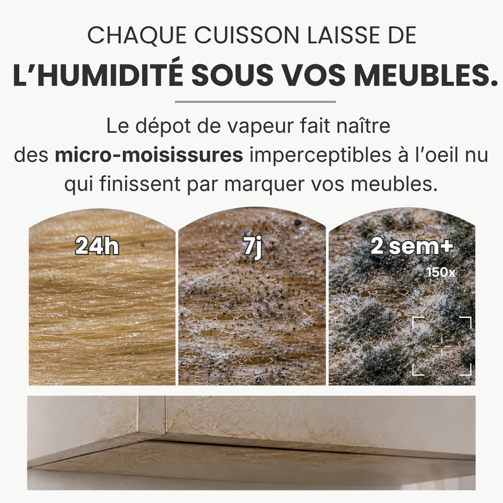 Vapora™ - Protégez vos meubles de la vapeur de votre Thermomix